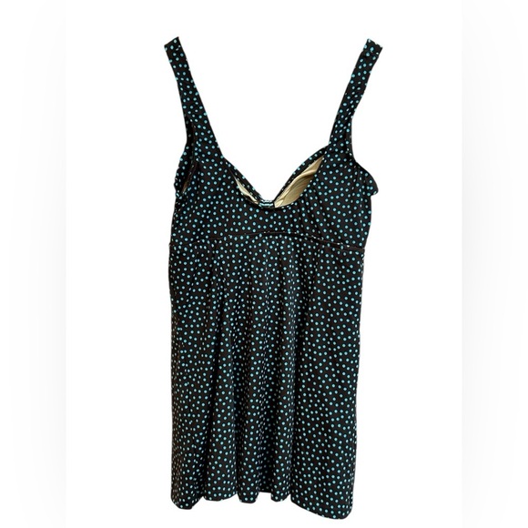 Maxine Polka Dot One Piece Swim Dress Swimsuit Size 12 NWT - Picture 6 of 8